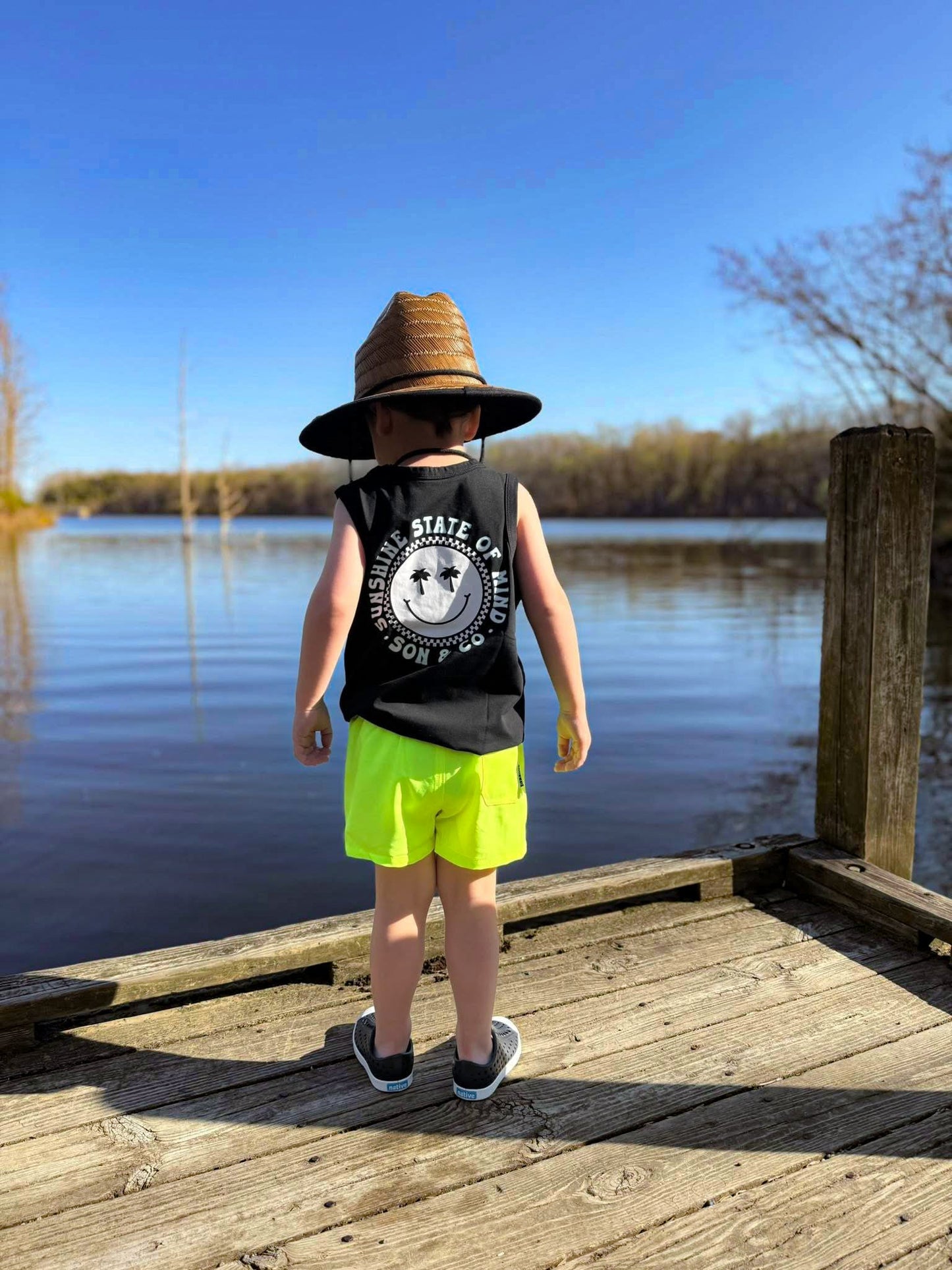 Electric Rays - Swim Trunks