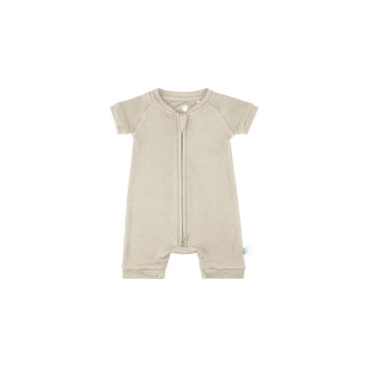 Dreamland Baby Short-Sleeve Bamboo Romper