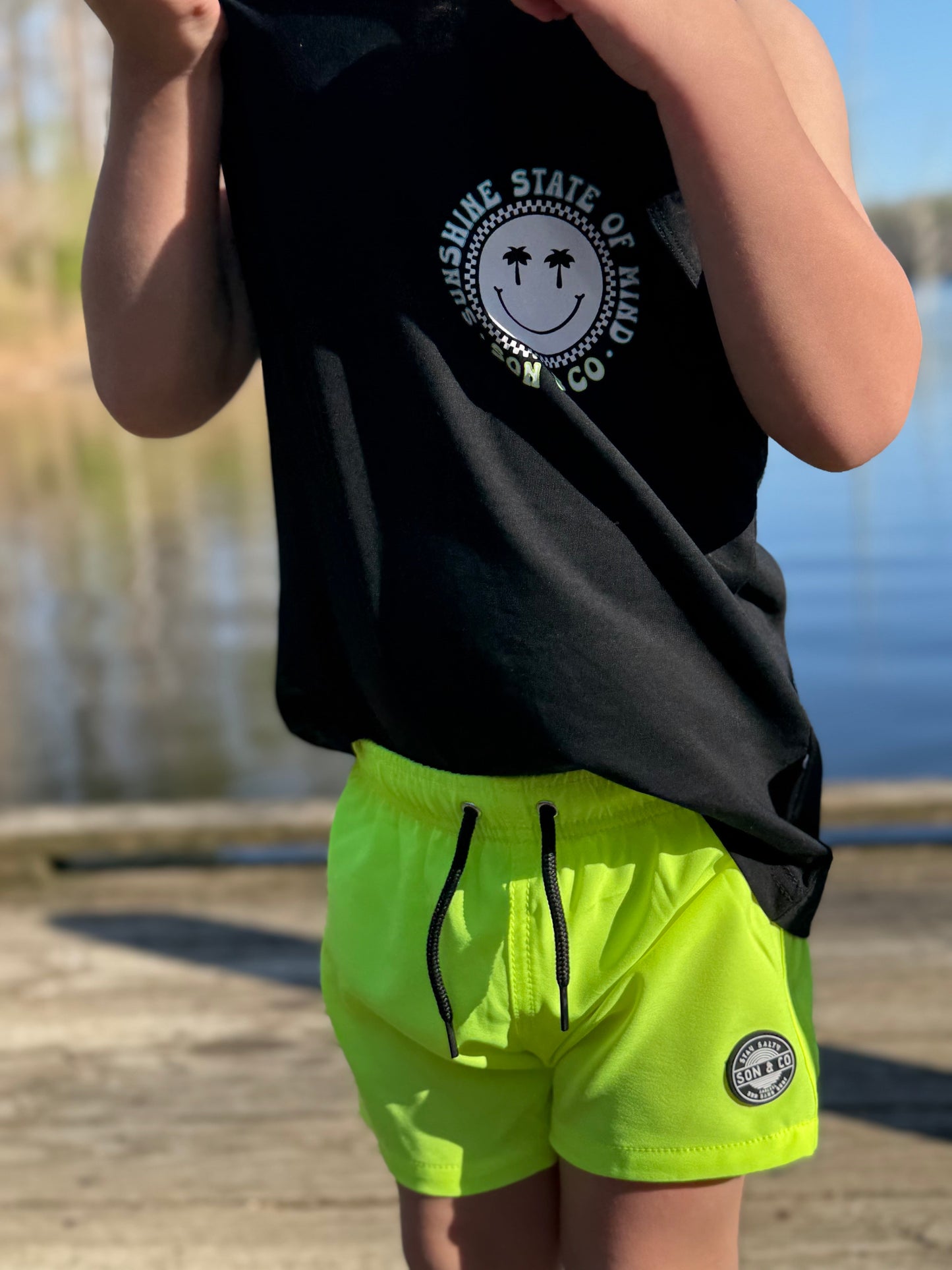 Electric Rays - Swim Trunks