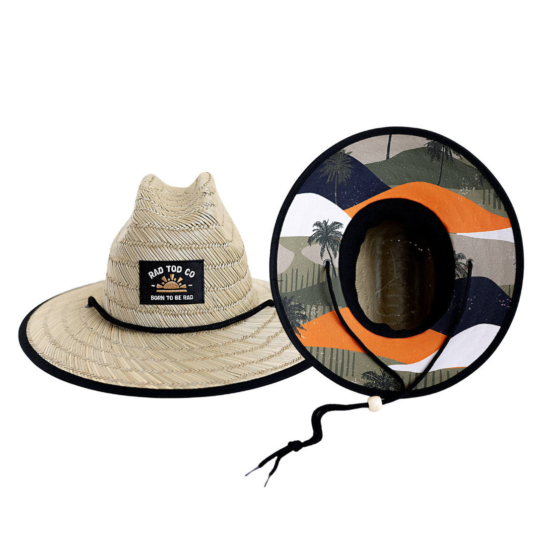 TODDLER STRAW HAT - COASTAL DUNES