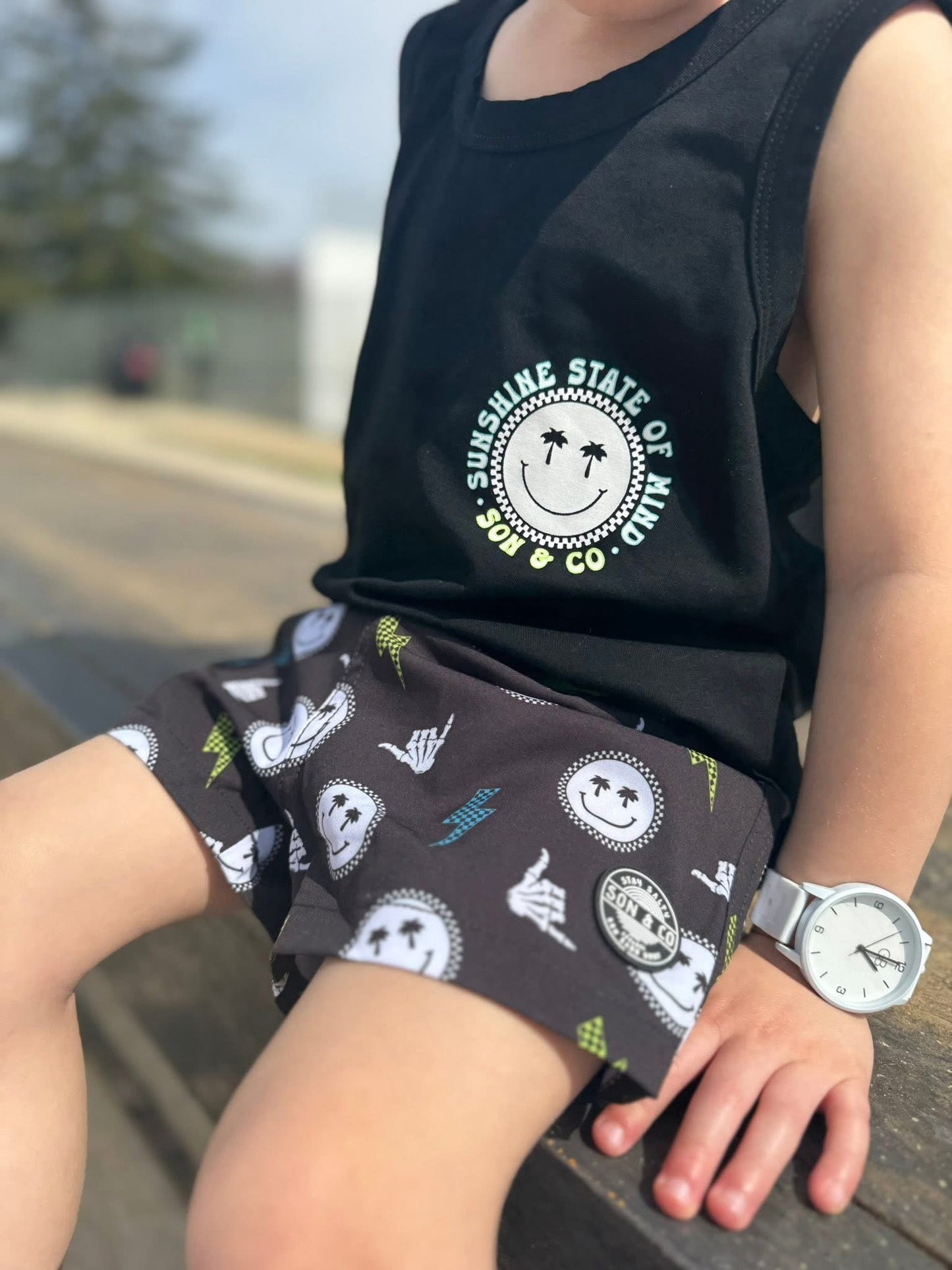 Sunshine State of Mind Swim Trunks