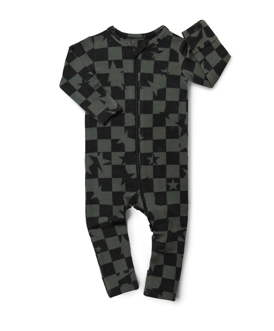 Olive Checkered Star LUXIE®