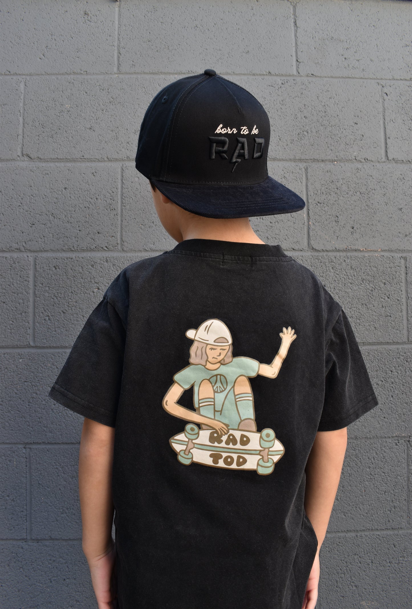 BORN TO BE RAD TODDLER SNAPBACK