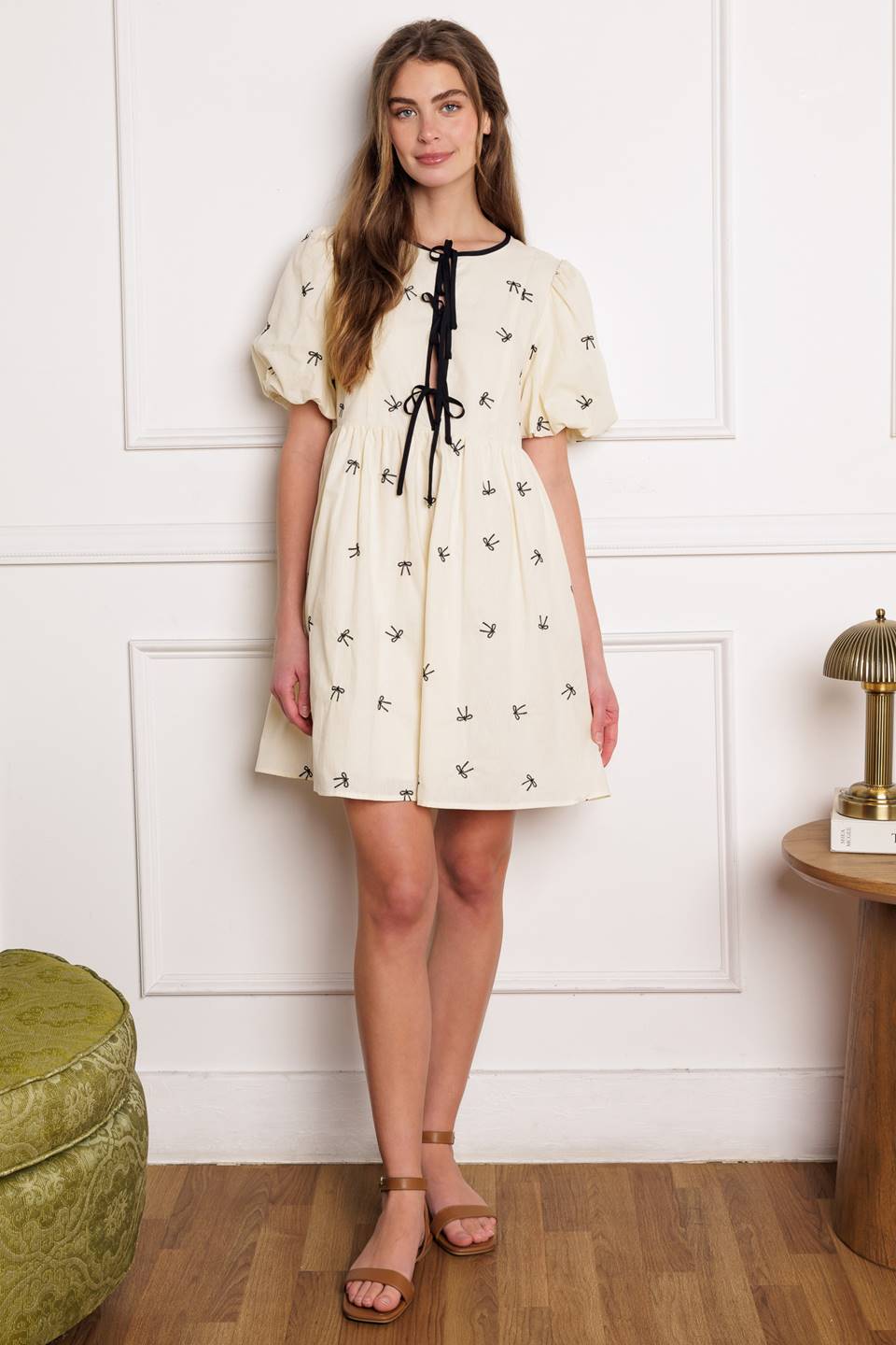 VINTAGE MINI BABYDOLL DRESS