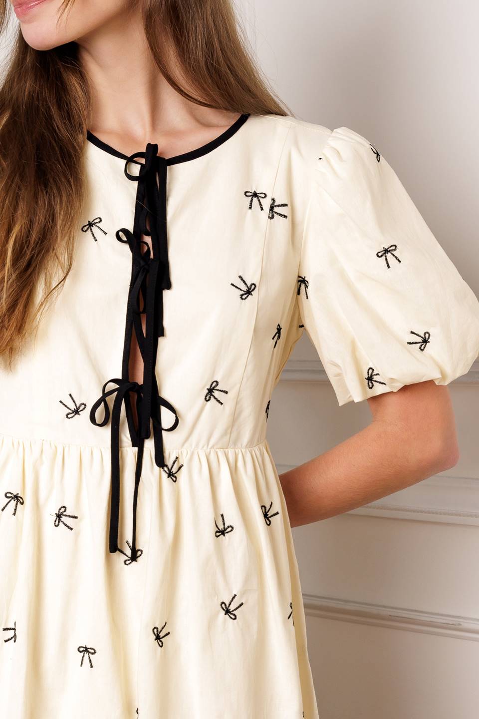 VINTAGE MINI BABYDOLL DRESS
