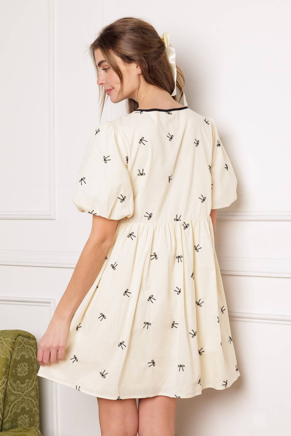 VINTAGE MINI BABYDOLL DRESS