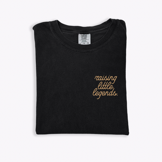 Raising Little Legends unisex Pocket Style Tee