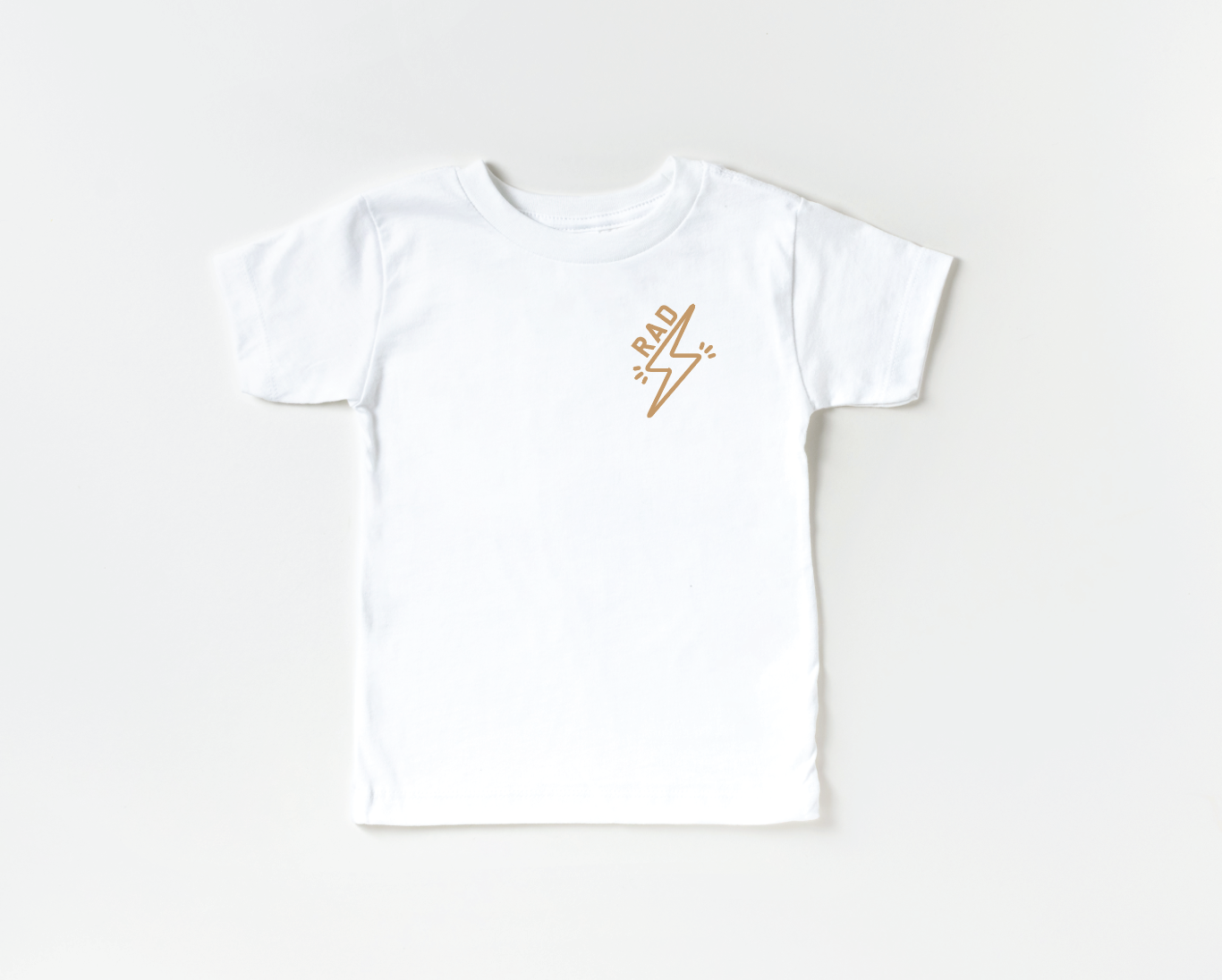 Rad Lightening Bolt Pocket Style Tee