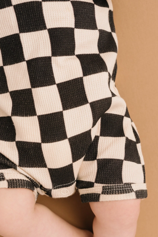 Bamboo Waffle Romper