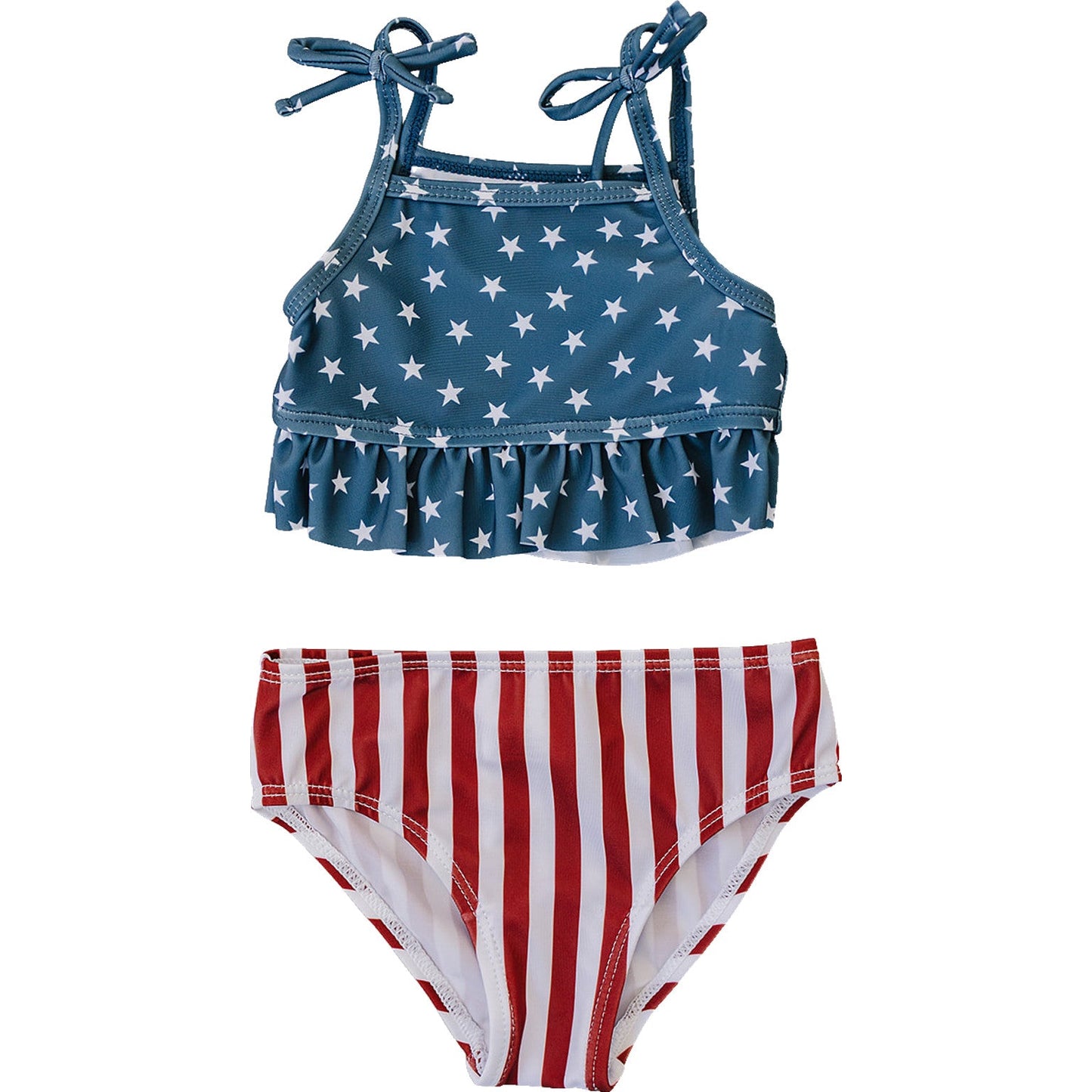 Stars + Stripes Bikini Set