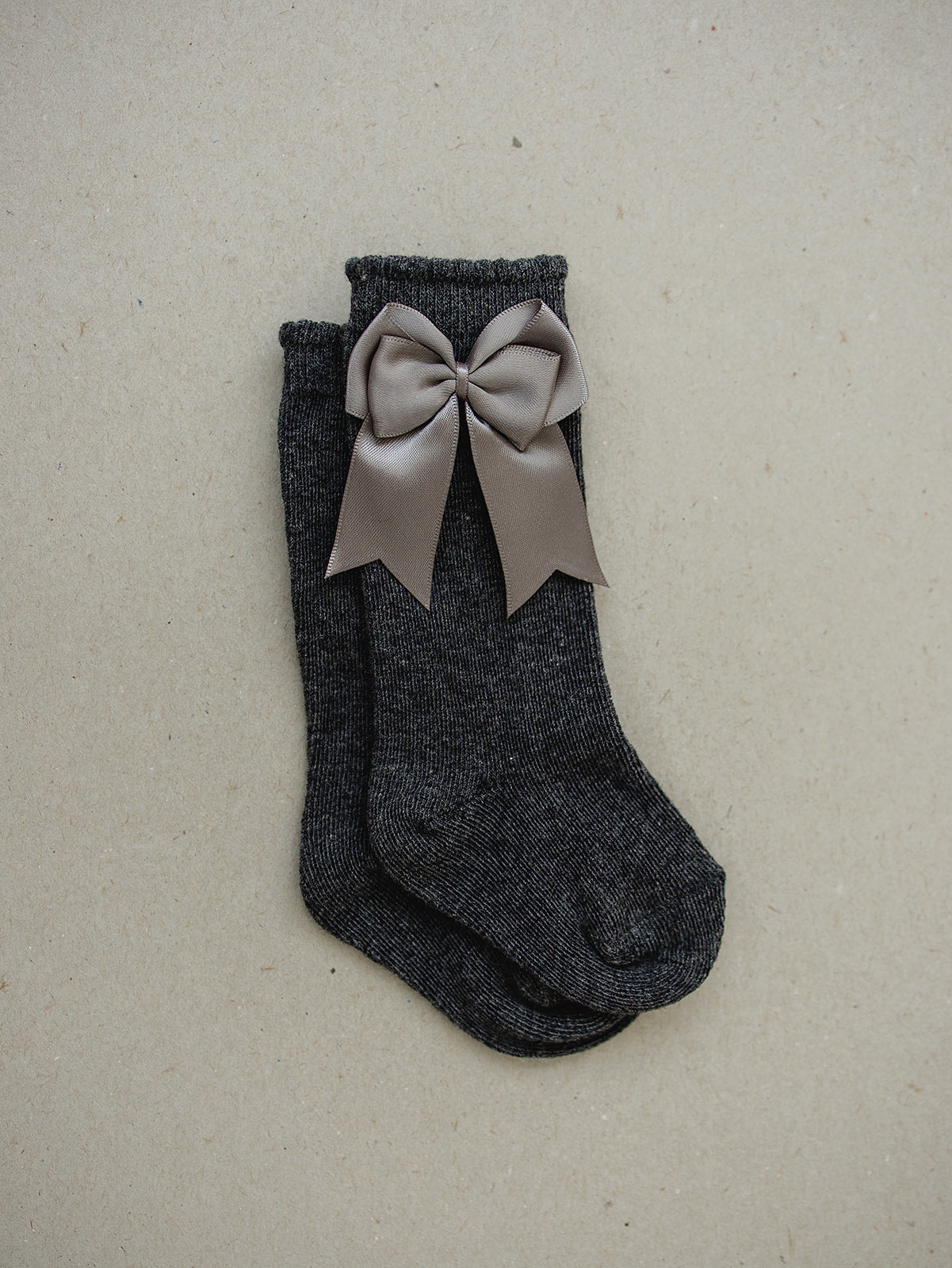High Rise Bow Socks