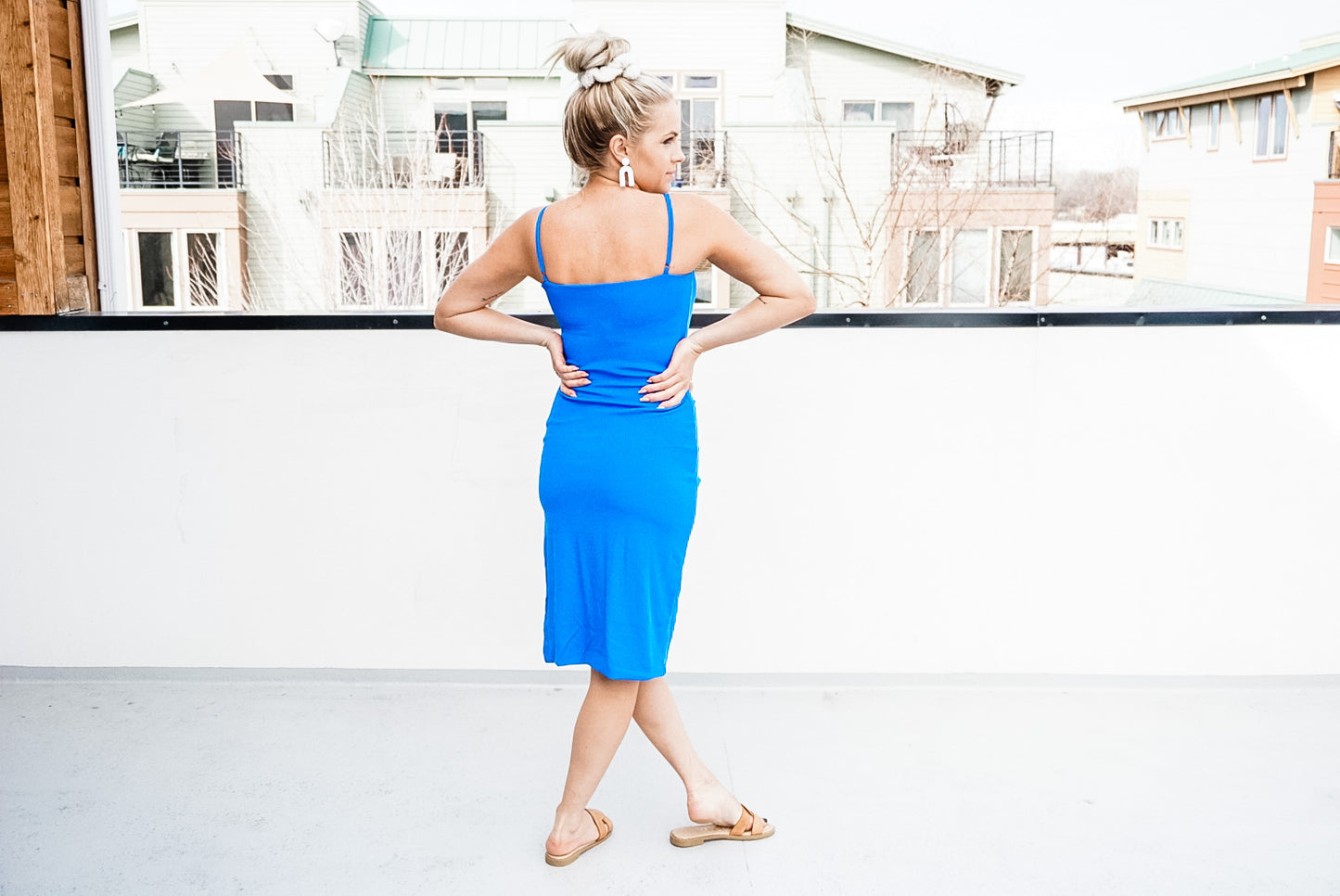 The Rebel Cobalt Dress