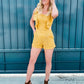 Paint the town gold romper