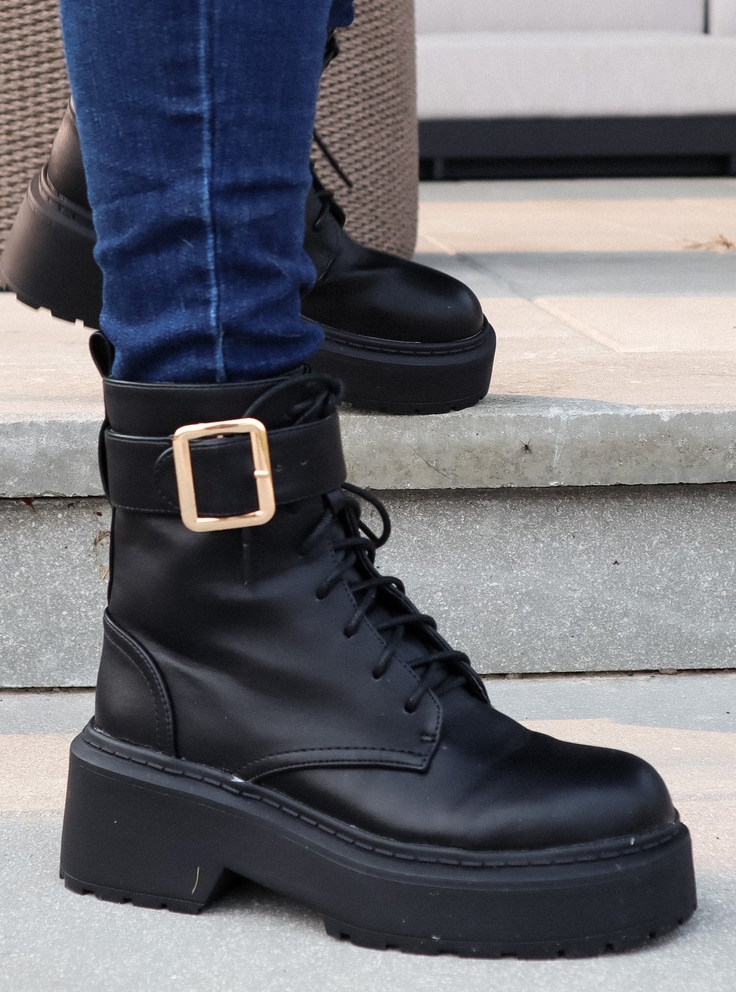 The Stevie Combat Boots