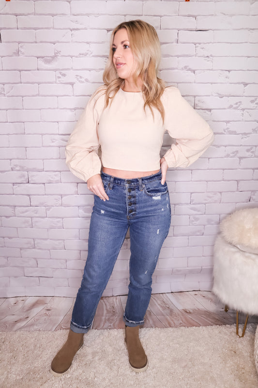 The Lace Me Up Blouse