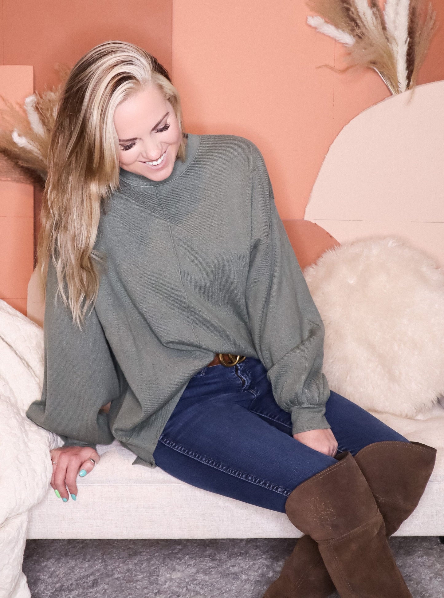 Seagrass Oversize Sweater