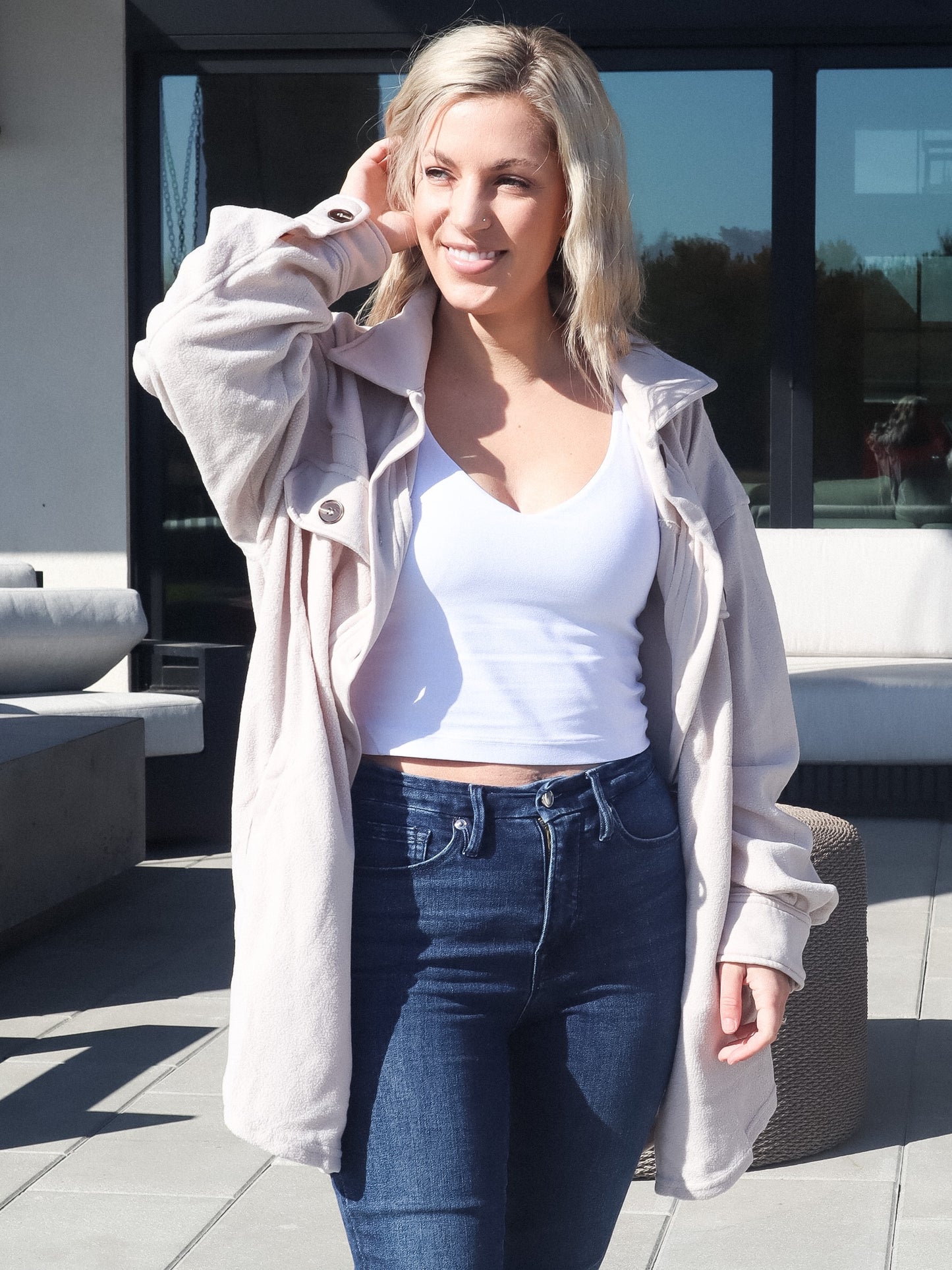 Misty Fleece Shacket