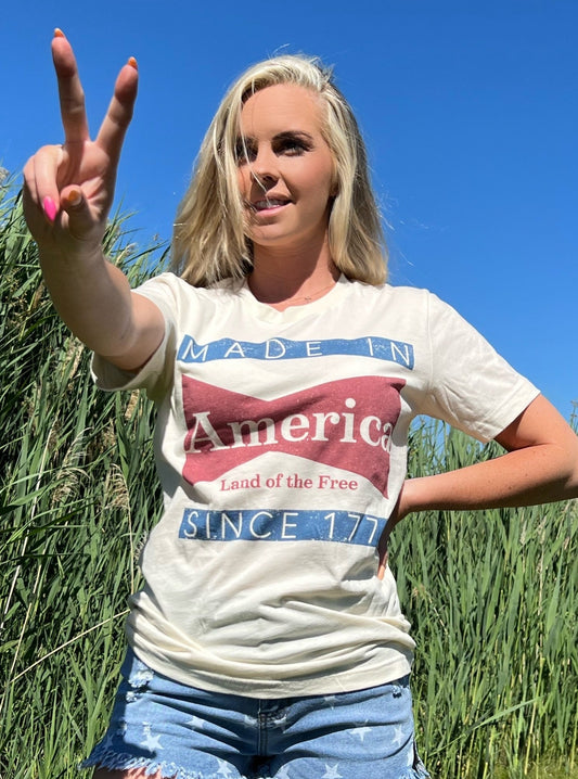 Made in america oversize tee