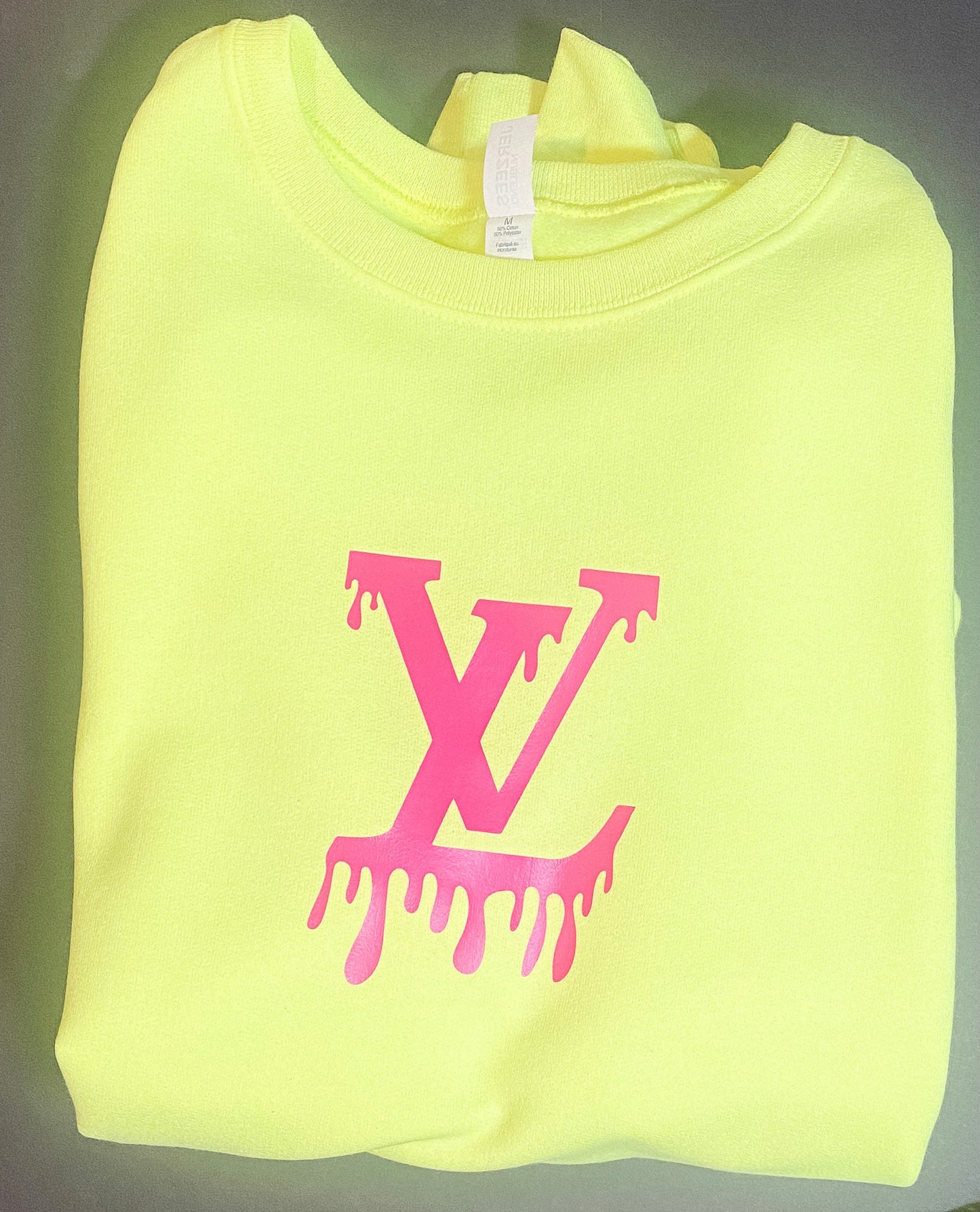 LV Drip Designer Inspired Crewneck