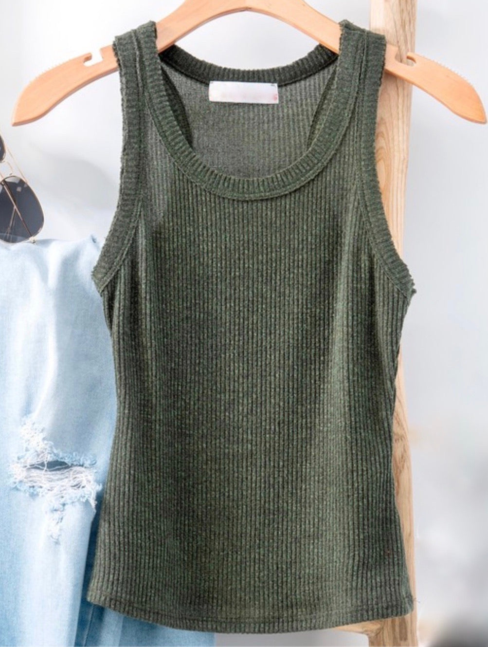Raw Edge Tank
