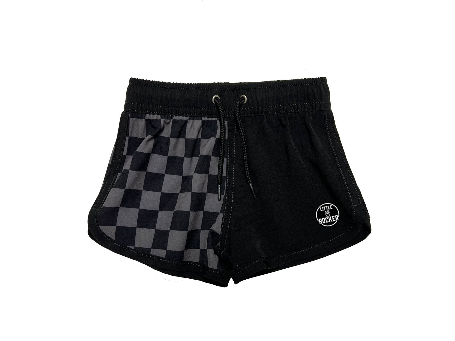 Checkered Swim Shorts