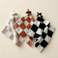 Checkered Plush Lovey | Copper