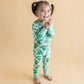 Bamboo Zip Romper | Lucky Shamrock