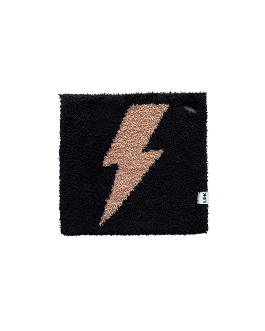 Lightning Bolt Plush Lovey | Mocha