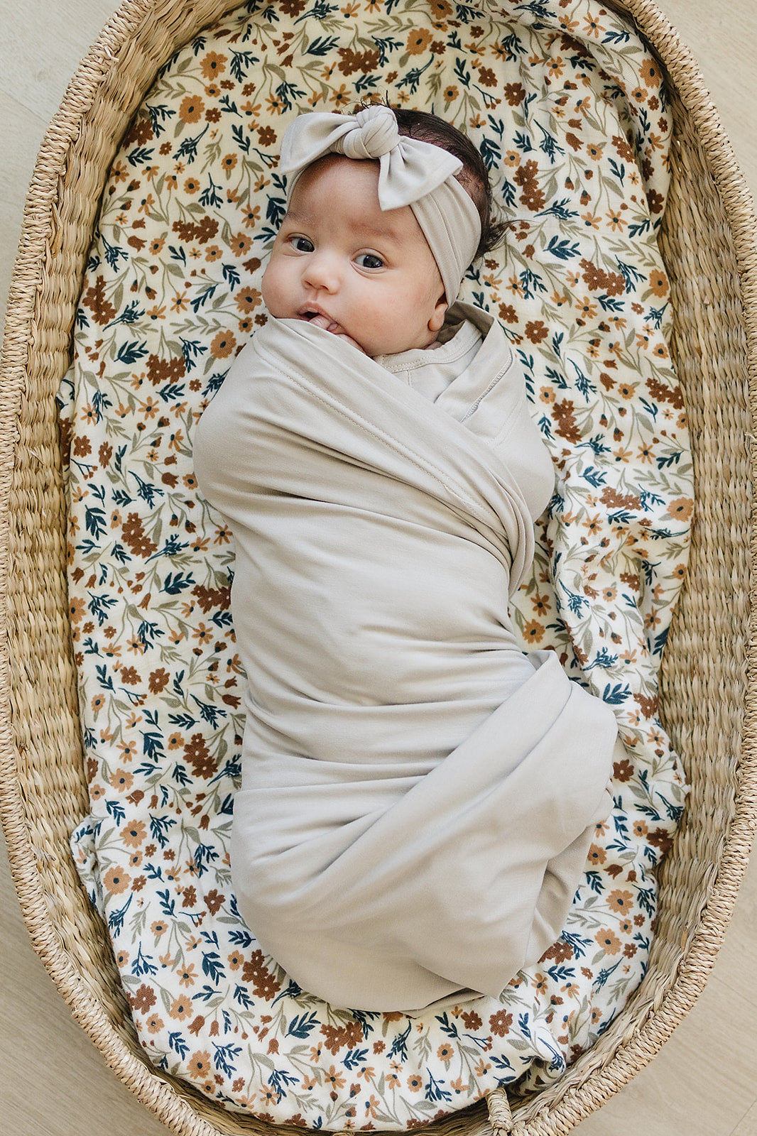 Cream Bamboo Swaddle Set