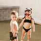 Girls Smocked Bikini Set