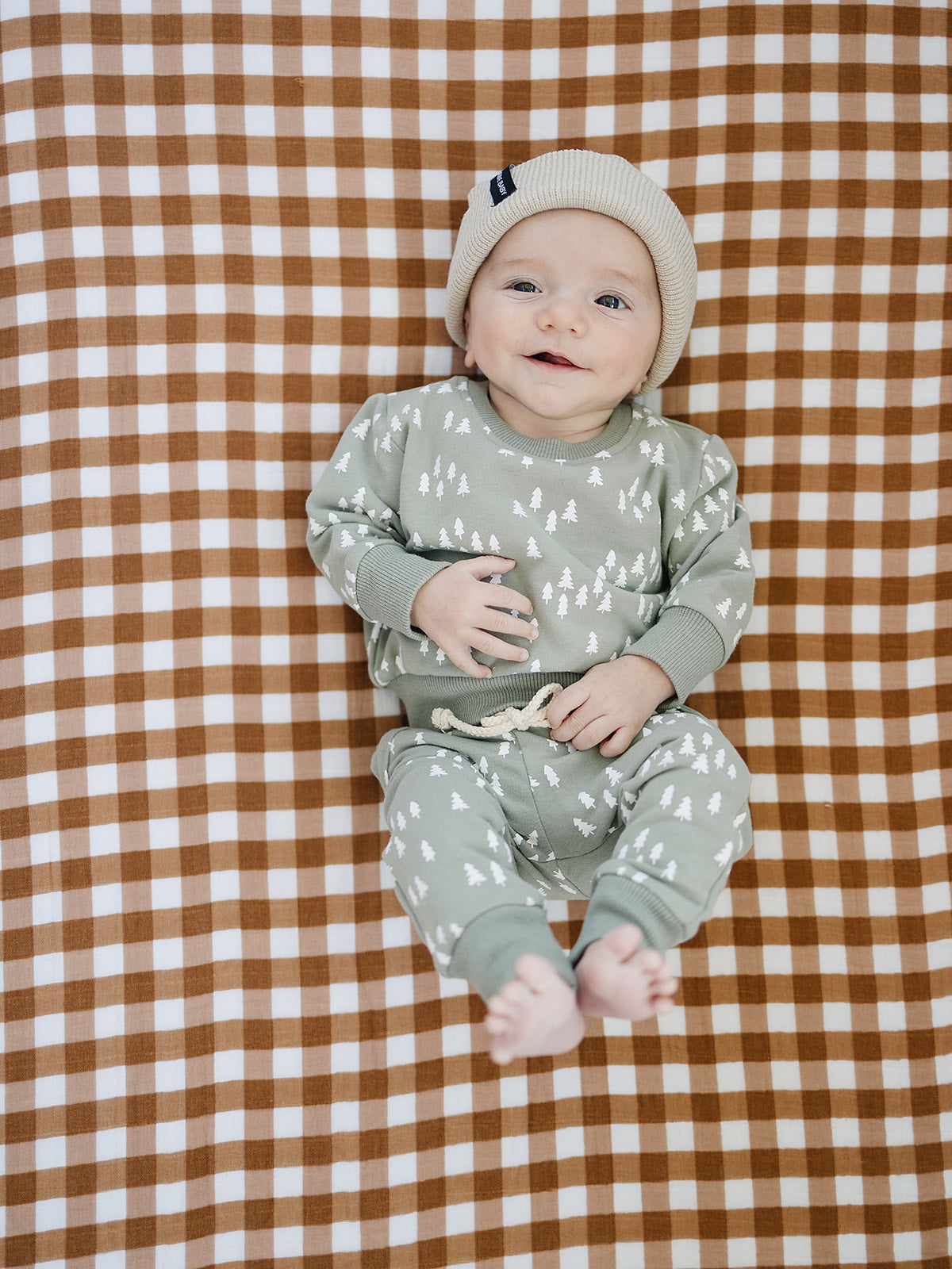 Oatmeal Baby Beanie