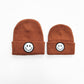 Smiley Beanie | Rust