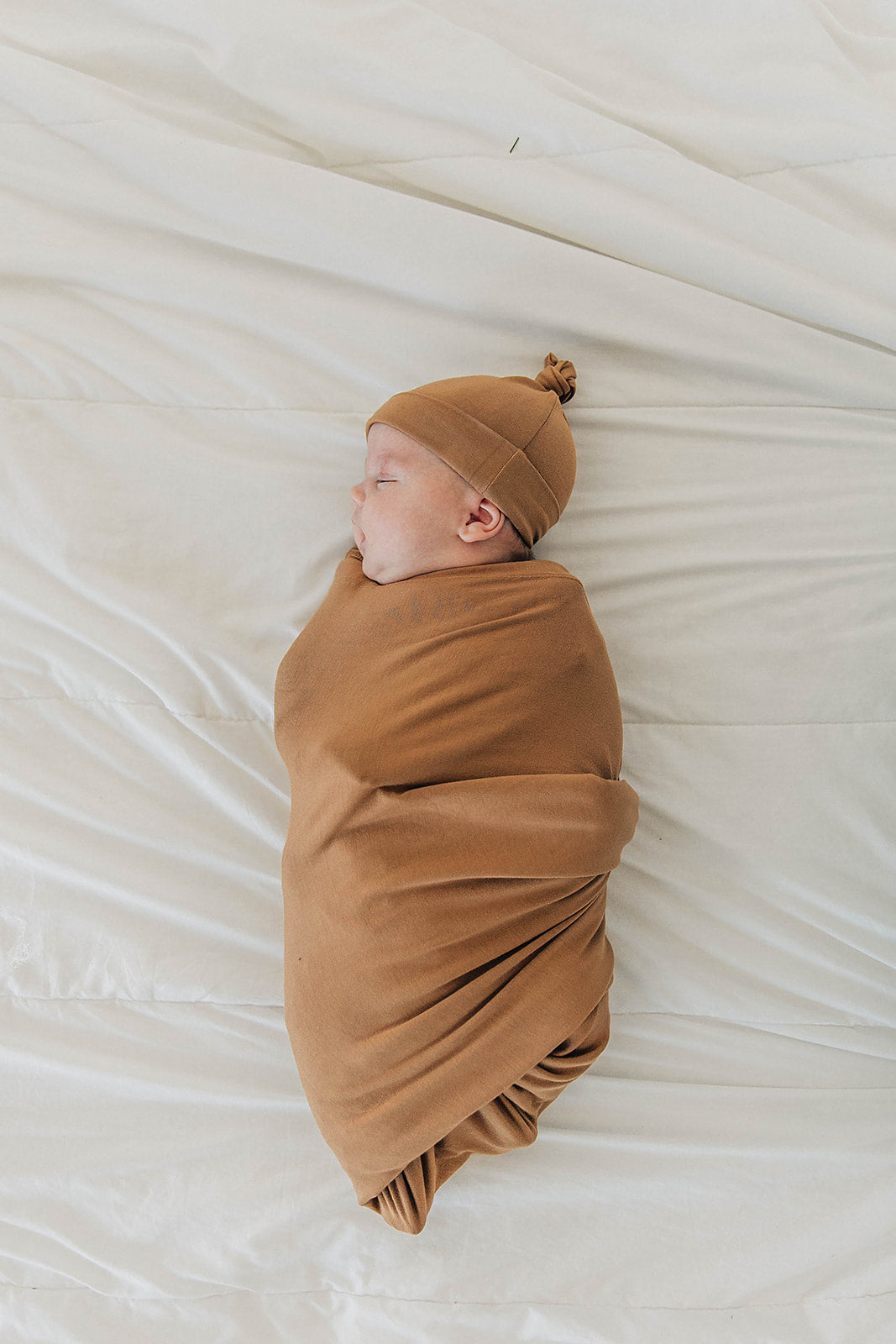 Mustard Bamboo Swaddle Set