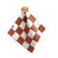 Checkered Plush Lovey | Copper