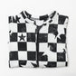 Black & White Checkered Star LUXIE®