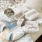 Wipes Pouch - Western Blues Clear Coat Bag