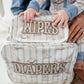 Wipes Pouch - Western Blues Clear Coat Bag