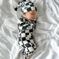 Black & White Checkered Star LUXIE®