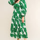 ALL THE DRAMA WOVEN MIDI DRESS