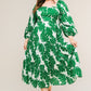 ALL THE DRAMA WOVEN MIDI DRESS