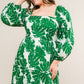 ALL THE DRAMA WOVEN MIDI DRESS