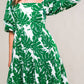 ALL THE DRAMA WOVEN MIDI DRESS