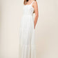 AFTER THE RAIN WHITE LACE MAXI DRESS