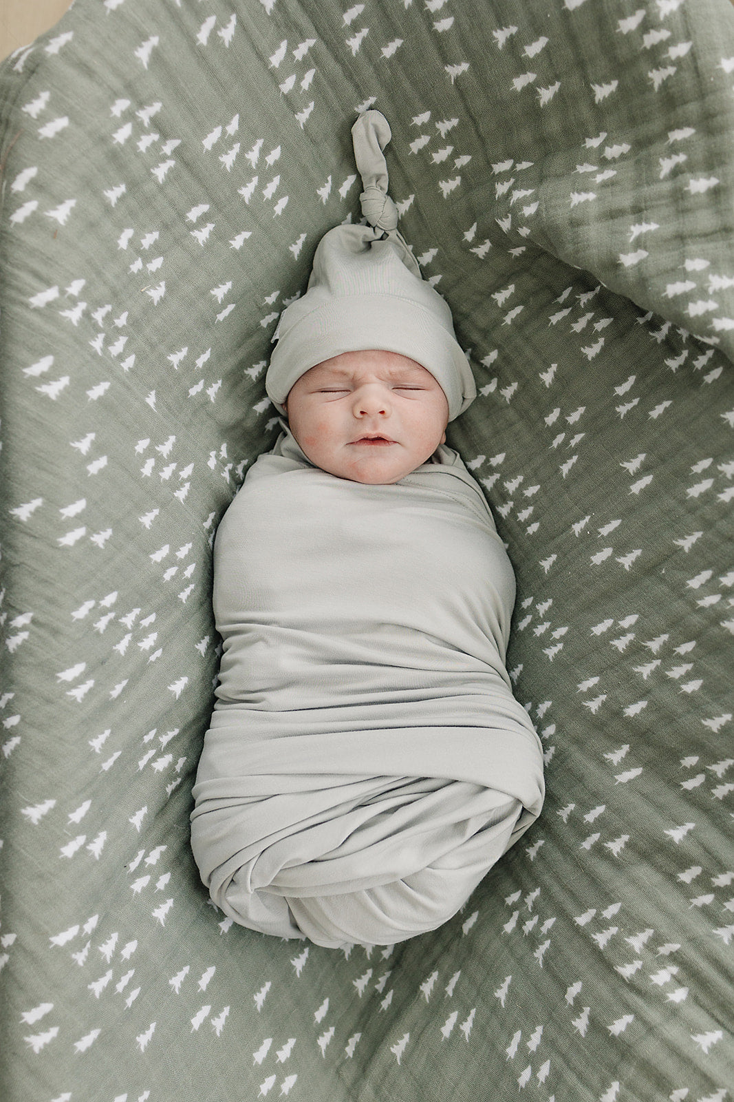 Sage Bamboo Swaddle Set