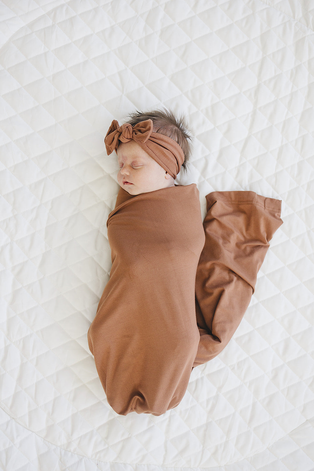 Rust Bamboo Swaddle Set