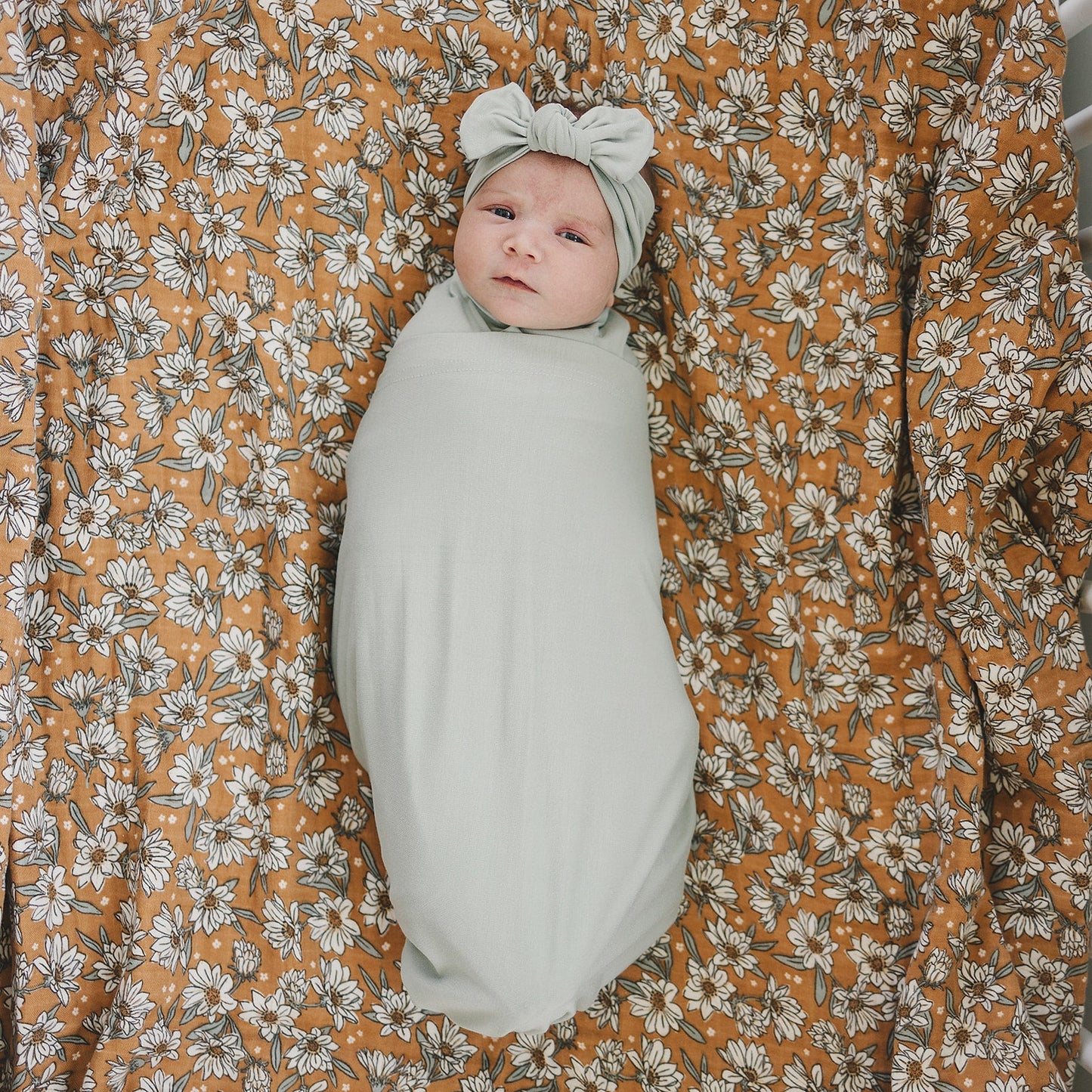 Sage Bamboo Swaddle Set