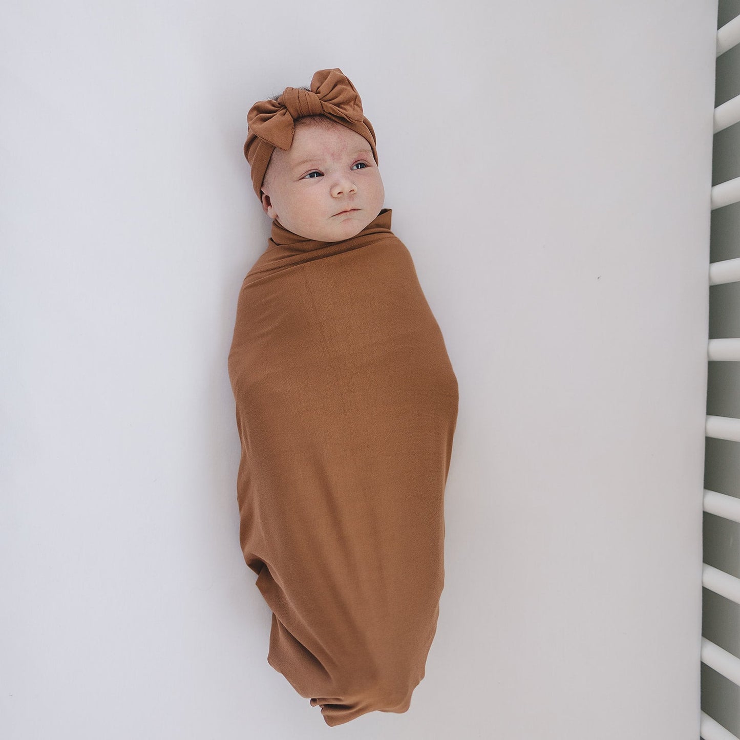 Rust Bamboo Swaddle Set