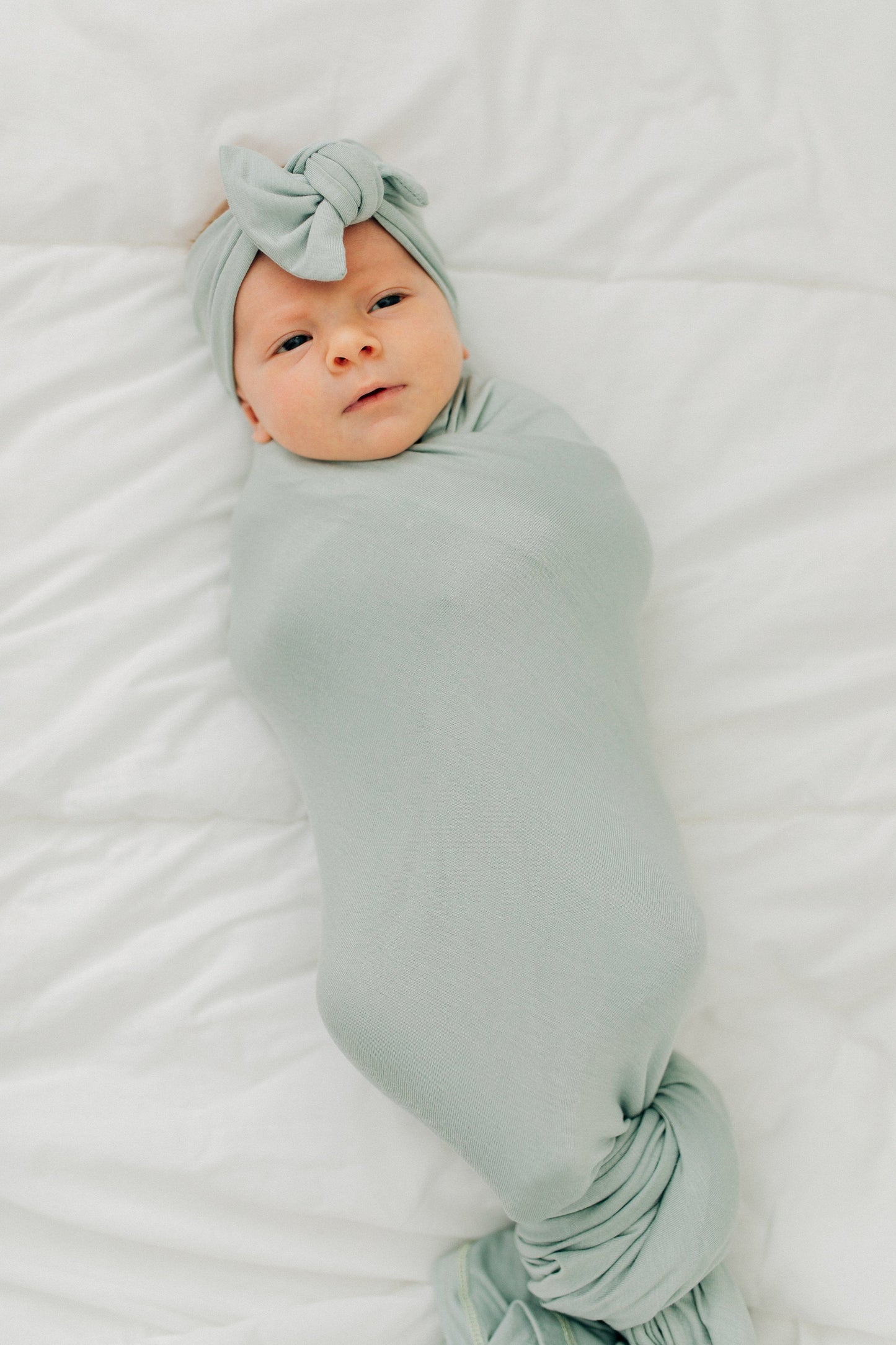 Sage Bamboo Swaddle Set