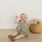 Golden Meadow Bubble Romper