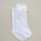 High Rise Bow Socks